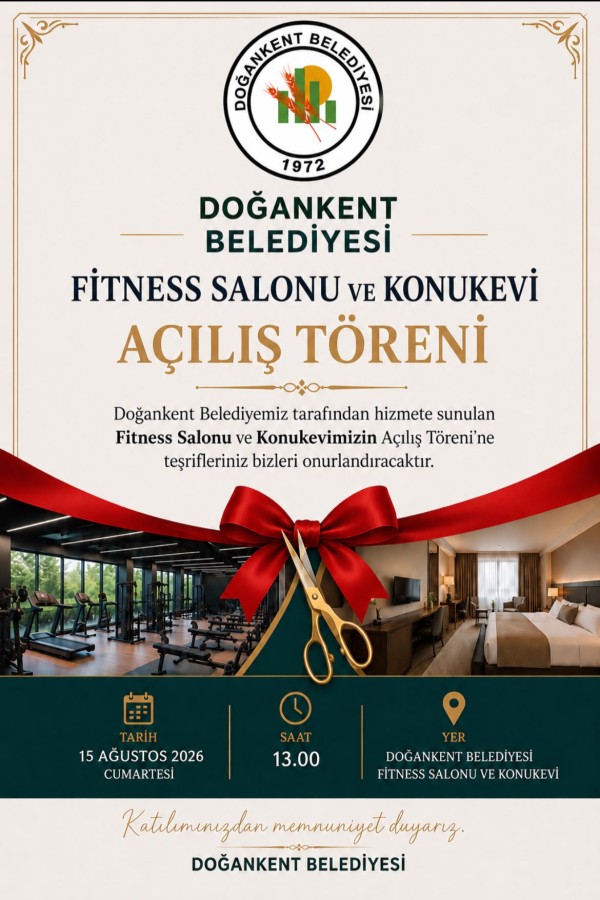 FİTNESS SALONU VE KONUKEVİMİZİN AÇILIŞ TÖRENİ