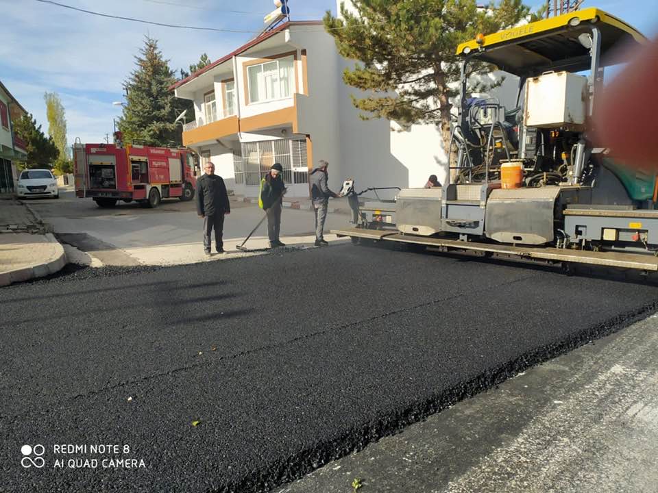 Doğankent Yol Çalışmaları Devam Ediyor